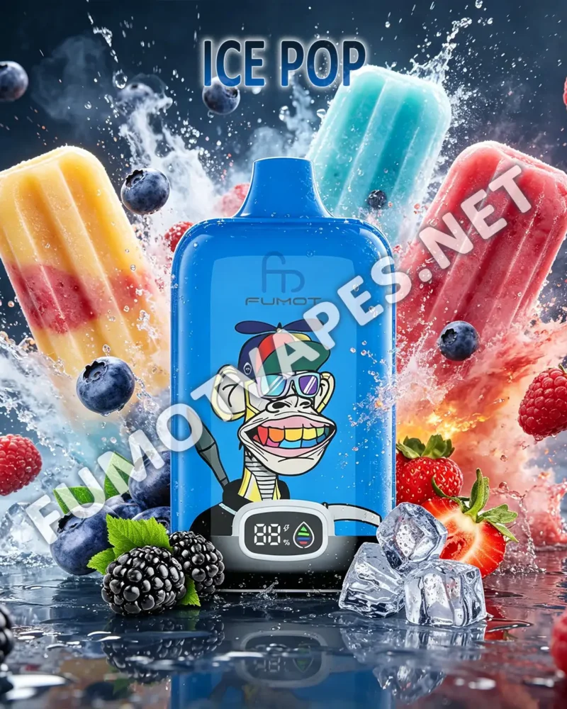 Fumot Digital Box 12000 Einweg-Vape in der Geschmacksrichtung Ice Pop