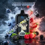 Fumot Digital Box 12000 Einweg-Vape in der Geschmacksrichtung Mixed Berries