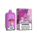 Packaging of the Fumot Digital Box 12000 Disposable Vape in Dragonfruit Ice Flavor
