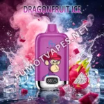 Fumot Digital Box 12000 Disposable Vape in Dragonfruit Ice Flavor