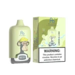 Packaging of the Fumot Digital Box 12000 Disposable Vape in Lemon Lime Flavor