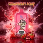 Fumot Digital Box 12000 Einweg-Vape in der Geschmacksrichtung Strawberry Pomp