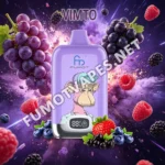 Fumot Digital Box 12000 Einweg-Vape in der Geschmacksrichtung Vimto