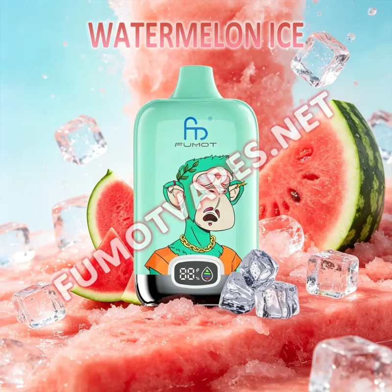 Fumot Digital Box 12000 Einweg-Vape in der Geschmacksrichtung Watermelon Ice