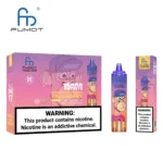 Verpackung des Fumot RandM Tornado 15000 Einweg-Vape in der Geschmacksrichtung Blueberry Cherry Cranberry