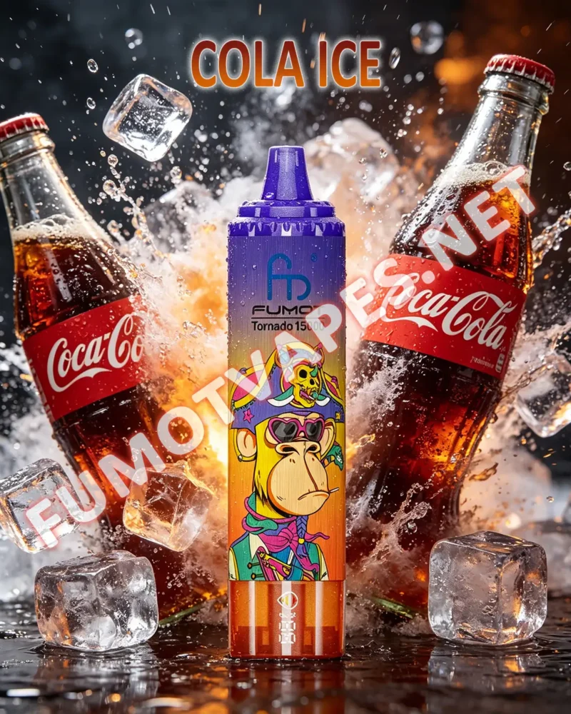 Fumot RandM Tornado 15000 Einweg-Vape in der Geschmacksrichtung Cola Ice