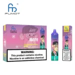 Verpackung des Fumot RandM Tornado 15000 Einweg-Vape in der Geschmacksrichtung Strawberry Banana