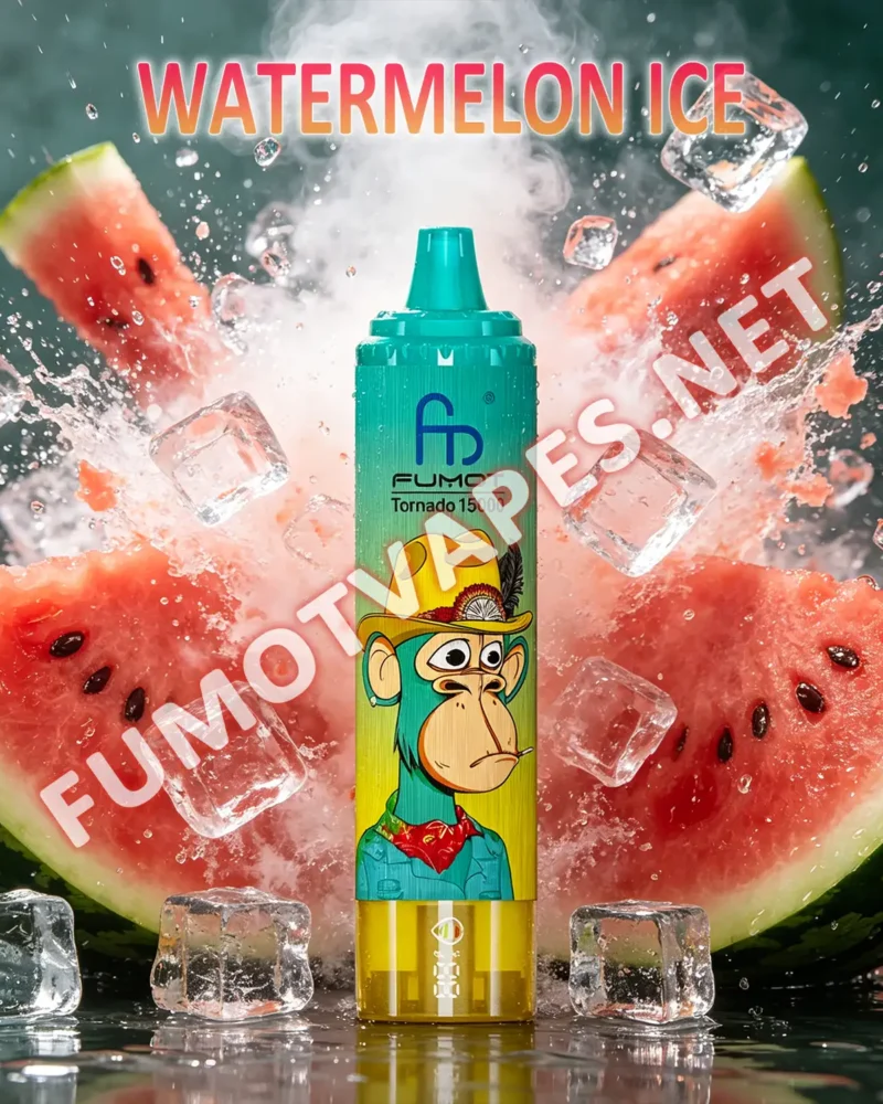 Fumot RandM Tornado 15000 Einweg-Vape in der Geschmacksrichtung Watermelon Ice