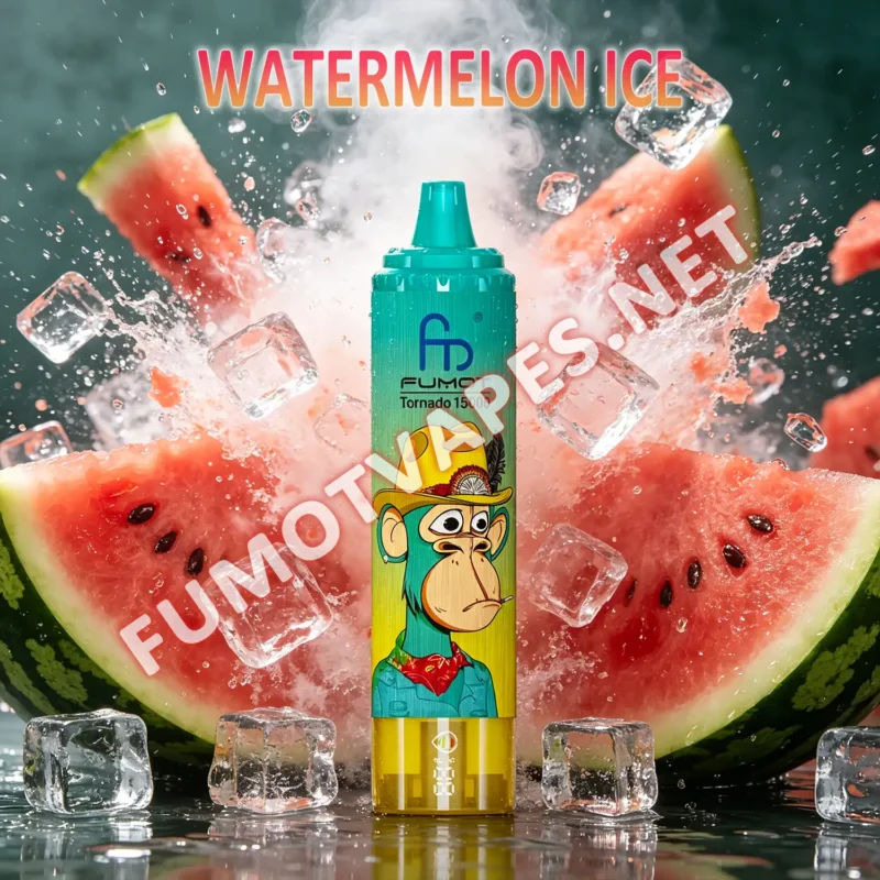 Fumot RandM Tornado 15000 Einweg-Vape in der Geschmacksrichtung Watermelon Ice