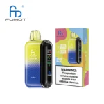 Verpackung des Fumot Tornado 20000 Einweg-Vape in der Geschmacksrichtung Blue Razz