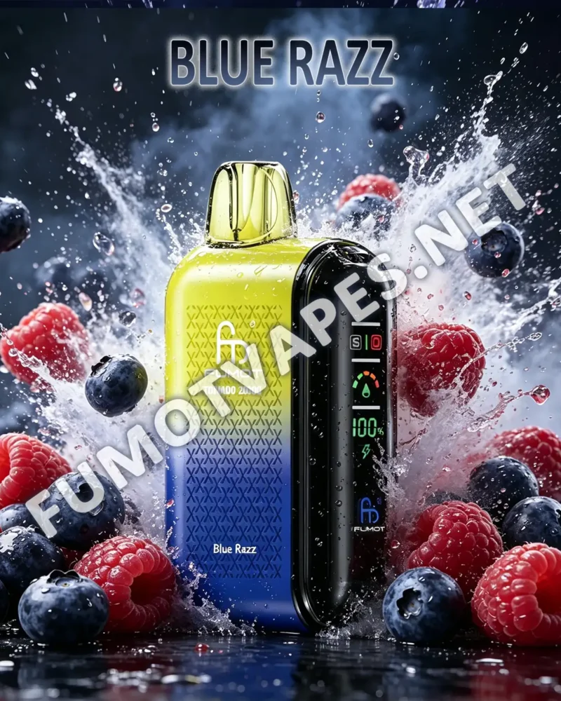 Fumot Tornado 20000 Einweg-Vape in der Geschmacksrichtung Blue Razz