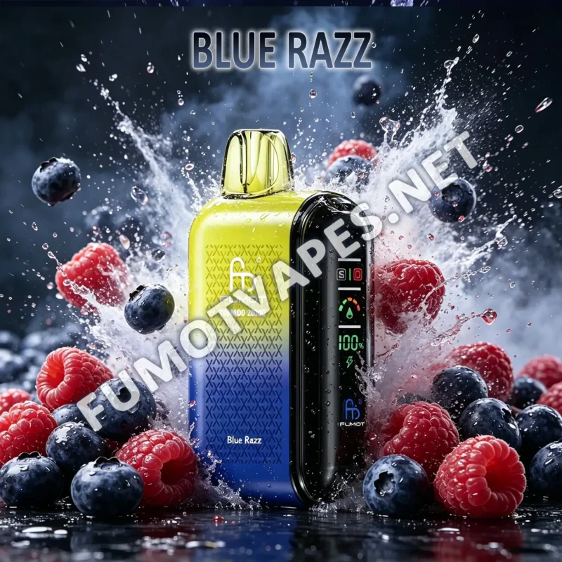 Fumot Tornado 20000 Einweg-Vape in der Geschmacksrichtung Blue Razz