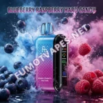 Fumot Tornado 20000 Einweg-Vape in der Geschmacksrichtung Blueberry Raspberry Hard Candy