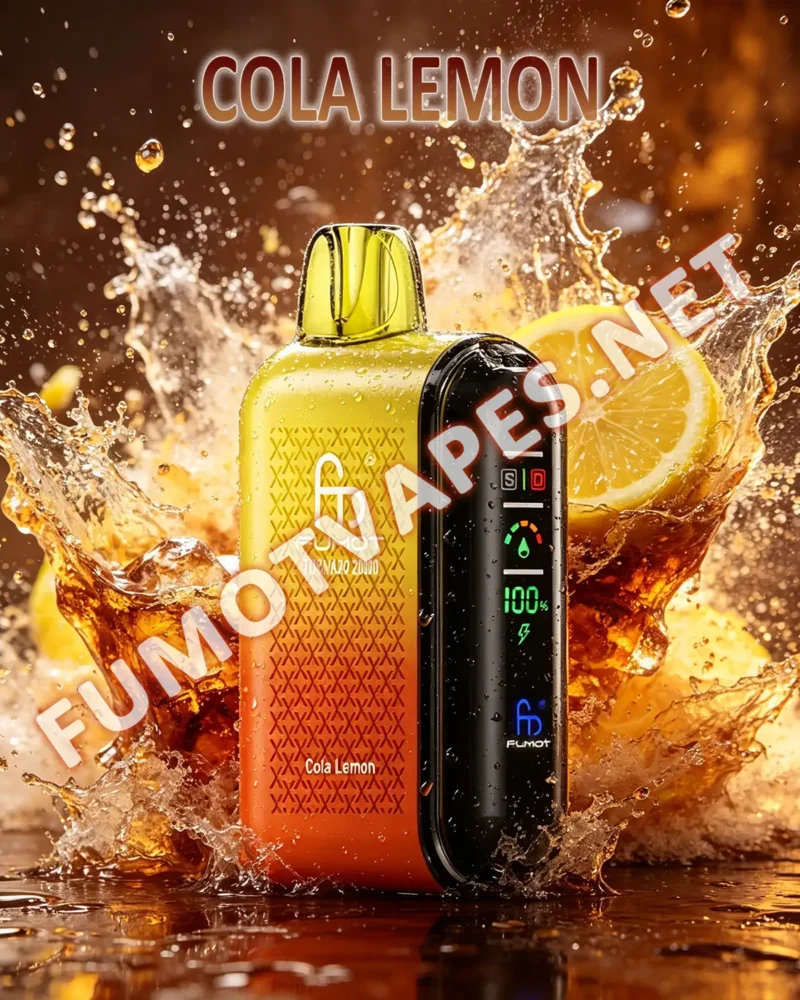 Fumot Tornado 20000 Einweg-Vape in der Geschmacksrichtung Cola Lemon