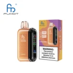 Packaging of the Fumot Tornado 20000 Disposable Vape in Huckleberry Flavor