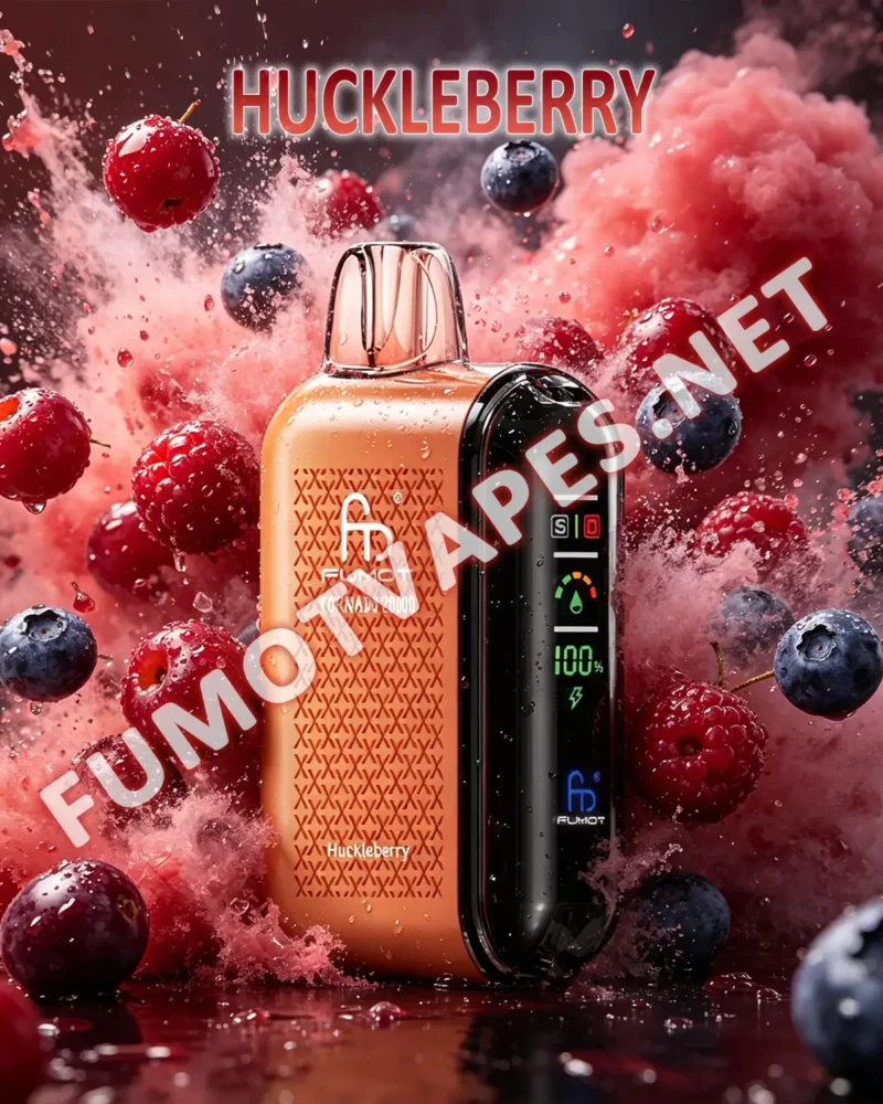 Fumot Tornado 20000 Einweg-Vape in der Geschmacksrichtung Huckleberry