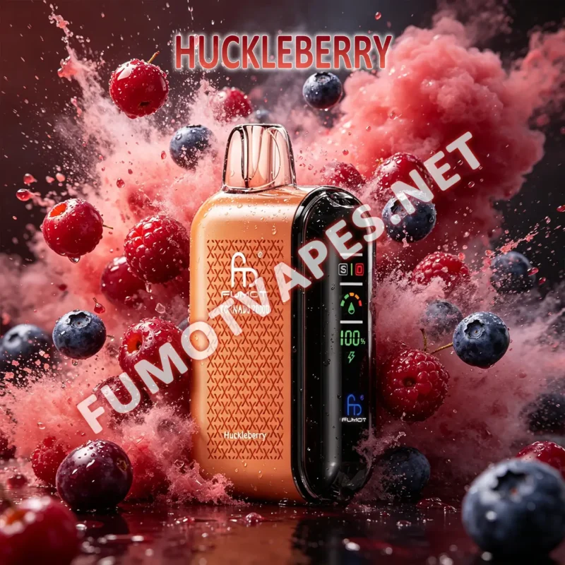 Fumot Tornado 20,000 Disposable Vape in Huckleberry Flavor