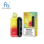 Verpackung des Fumot Tornado 20000 Einweg-Vape in der Geschmacksrichtung Peach Mango Watermelon
