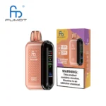 Verpackung des Fumot Tornado 20000 Einweg-Vape in der Geschmacksrichtung Strawberry Raspberry Cherry Ice