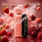 Fumot Tornado 20000 Einweg-Vape in der Geschmacksrichtung Strawberry Raspberry Cherry Ice