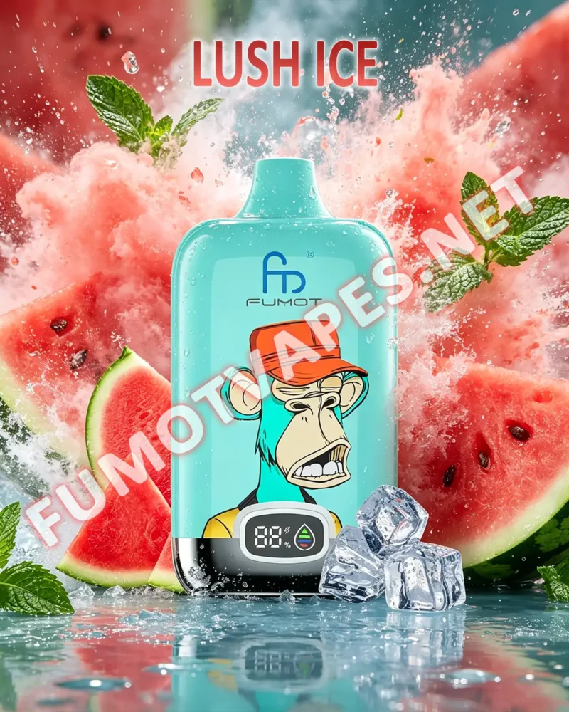 Fumot Digital Box 12000 Einweg-Vape in der Geschmacksrichtung Lush Ice