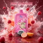 Fumot Digital Box 12000 Einweg-Vape in der Geschmacksrichtung Pink Lemonade