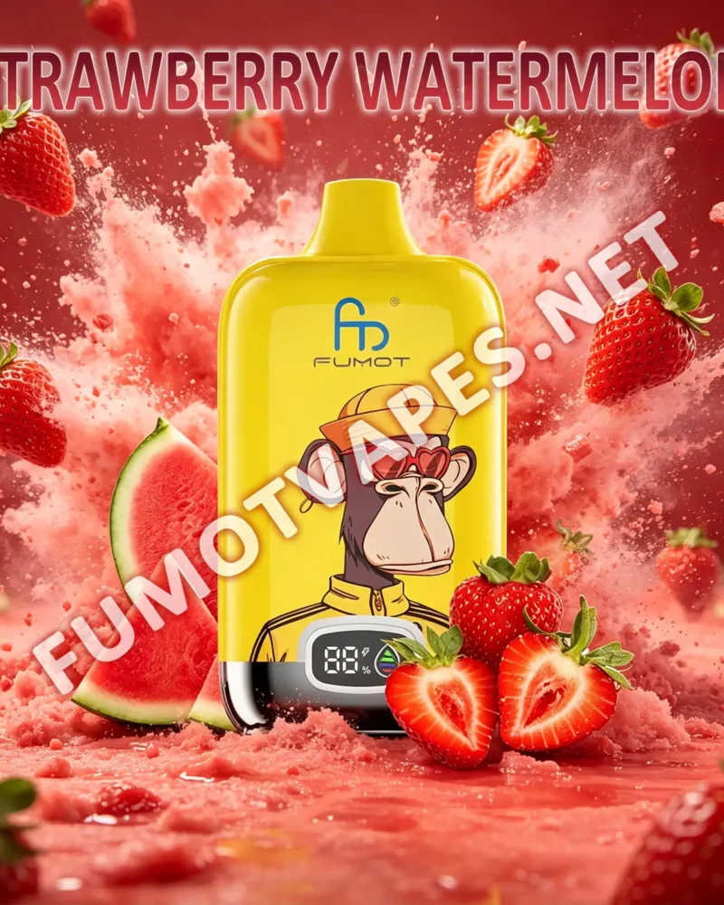 Fumot Digital Box 12000 Einweg-Vape in der Geschmacksrichtung Strawberry Watermelon