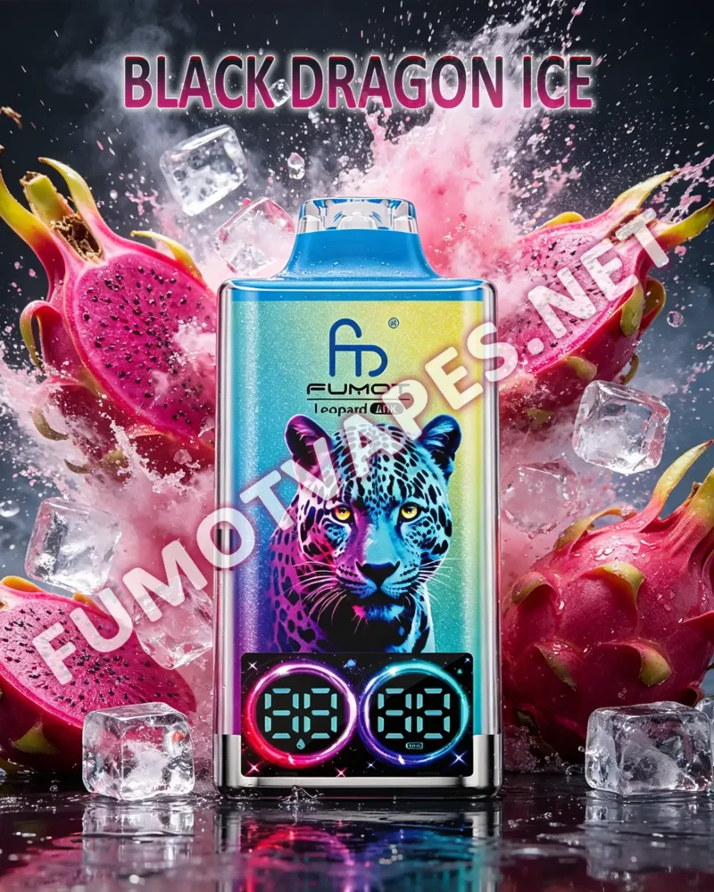 Fumot Leopard 40K Einweg-Vape in der Geschmacksrichtung Black Dragon Ice
