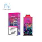Verpackung des Fumot Leopard 40K Einweg-Vape in der Geschmacksrichtung Blueberry Pomegranate Ice