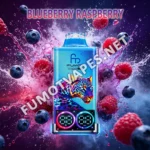 Fumot Leopard 40K Einweg-Vape in der Geschmacksrichtung Blueberry Raspberry