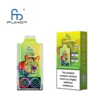 Verpakking van de Fumot Leopard 40K wegwerpvape in Kiwi Passion Fruit Guava-smaak