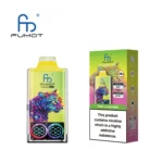 Packaging of the Fumot Leopard 40K Disposable Vape in Pink Lemonade Flavor