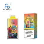 Packaging of the Fumot Leopard 40K Disposable Vape in Strawberry Ice Flavor