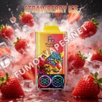 Fumot Leopard 40K Disposable Vape in Strawberry Ice Flavor