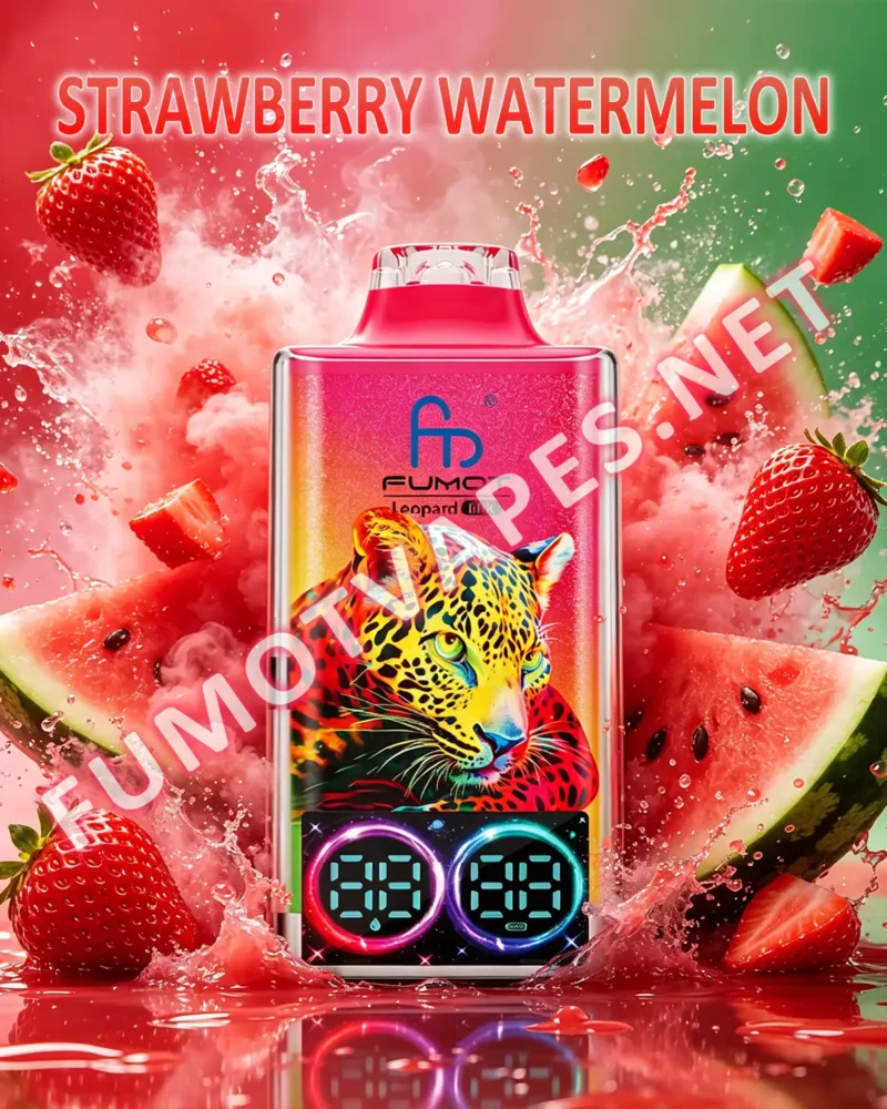 Fumot Leopard 40K Einweg-Vape in der Geschmacksrichtung Strawberry Watermelon