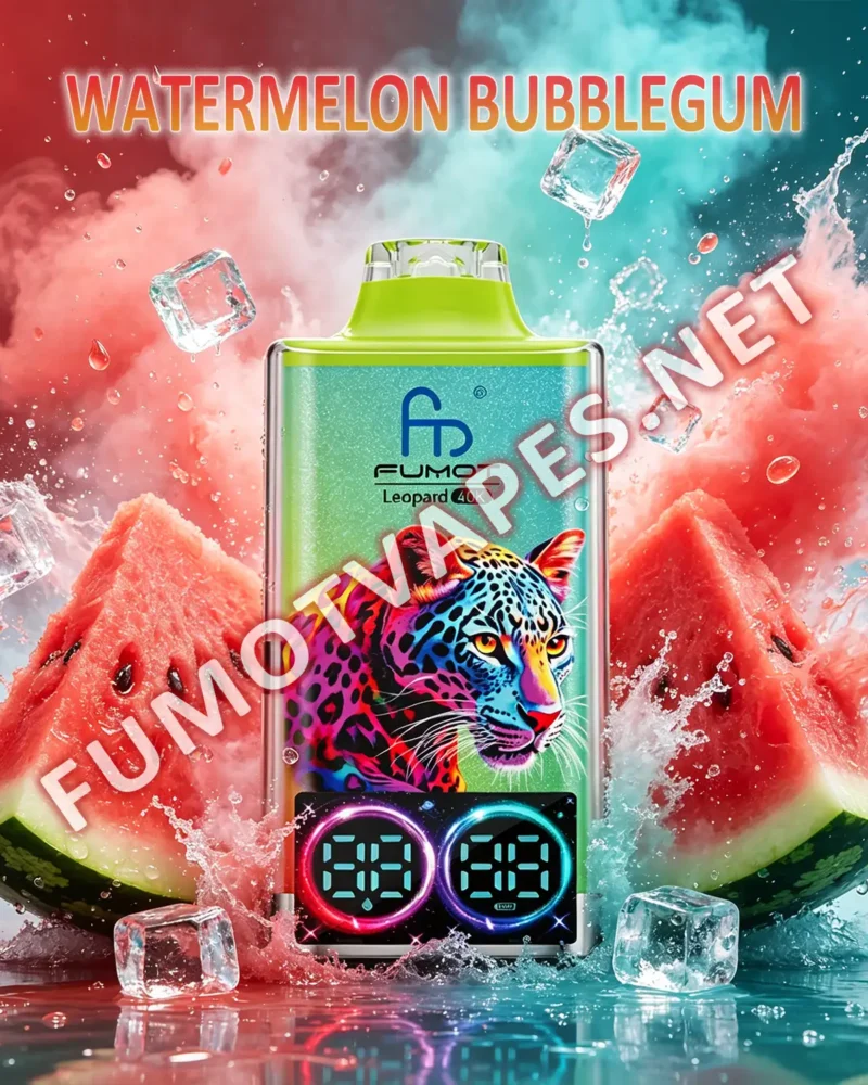 Fumot Leopard 40K Einweg-Vape in der Geschmacksrichtung Watermelon Ice