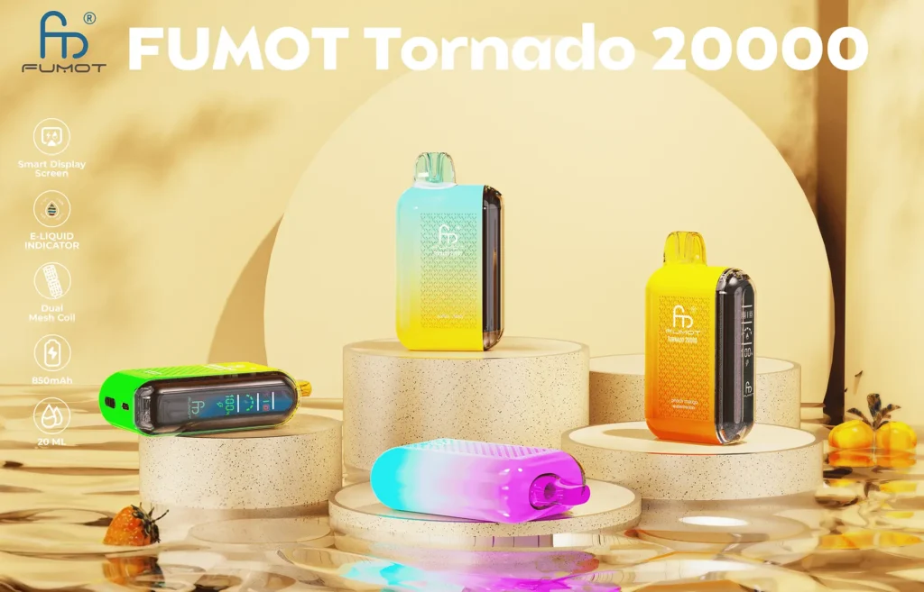 Fumot Tornado 20000: Überblick über Produktdesign und technische Daten